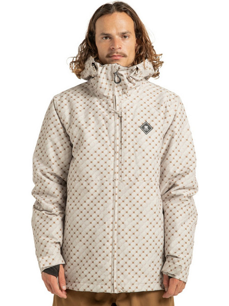 DC Basis Print ADYTJ03097-TEN4 Ανδρικό Μπουφάν για Ski & Snowboard