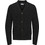 Jack & Jones Ανδρική Ζακέτα Πλεκτή με Κουμπιά Μαύρη 12278960