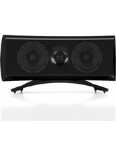 Estelon Aurelle Ηχείο Hi-Fi Κεντρικό 80W 2 Δρόμων Black Gloss