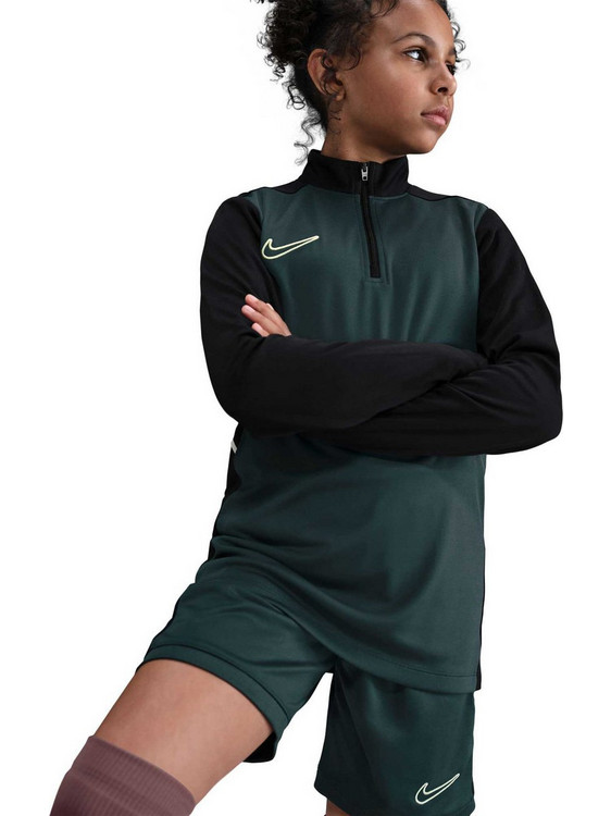Nike Academy Παιδικό Φούτερ Μαύρο Πράσινο HJ3721-390