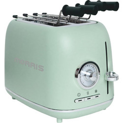 Morris Retro R20828TSG Φρυγανιέρα 2 Θέσεων 900W Πράσινη
