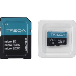 Treqa microSDHC 8GB Class 10 U1 UHS-I + Adapter