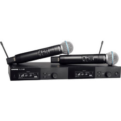 Shure SLXD24DE/B58 G59 Σετ 2 Ασύρματα Μικρόφωνα Χειρός