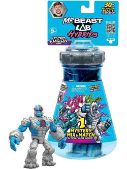Giochi Preziosi Mr Beast Lab Hybrids Hyper Fusion Mystery Mix & Match Figure Διάφορα Σχέδια Φιγούρα Δράσης για 5+ Ετών 10cm