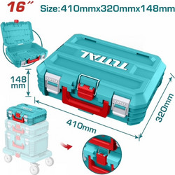 Total TPBXS101 Βαλίτσα Εργαλείων Μ41xΠ32xΥ14.8cm