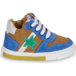 GBB Παιδικά Sneakers Μποτάκια Royal Blue Καφέ Πράσινα AN655-44