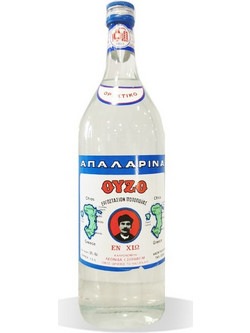 Απαλαρίνα Εν Χίω Ούζο 39% 1.5lt