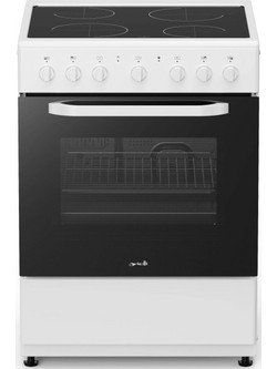 Arielli C-6590CER-W Κουζίνα Ηλεκτρική 65lt με Κεραμικές Εστίες 60cm