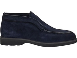 Perlamoda Ankle Ανδρικά Μποτάκια Suede Navy Μπλε 7127480J