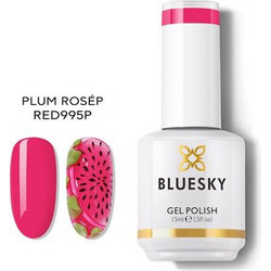 Bluesky Plum Rose Ημιμόνιμο Βερνίκι Νυχιών 15ml