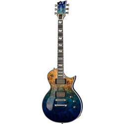 ESP E-II Eclipse Ηλεκτρική Κιθάρα 4/4 Single Cut με Μαγνήτες HH & Ταστιέρα Ebony Blue Natural Fade