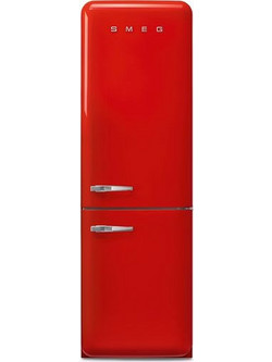 Smeg 50’s Style FAB32RRD6 Retro Ψυγειοκαταψύκτης 331lt Full No Frost Υ196.8xΠ60.1xΒ72.8cm Κόκκινος