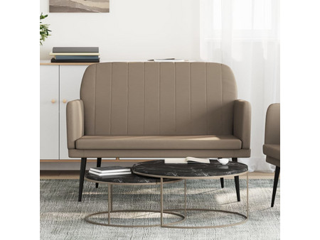 vidaXL Καναπές από Δερματίνη Καφέ 107x80x81cm 351403