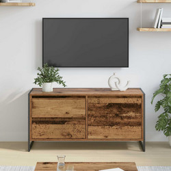 vidaXL Έπιπλο Τηλεόρασης Ξύλινο Καφέ Μ100xΠ36xΥ49.5cm 886622