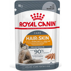 Royal Canin Care Hair & Skin Loaf with Meat & Fish 3x85gr