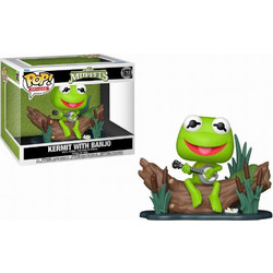 Funko Pop! Deluxe The Muppets 1673 Kermit with Banjo