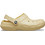 Crocs Classic Lined Clog Sesame Σαμπό με Γούνα Μπεζ/Ώχρα 203591-0HX