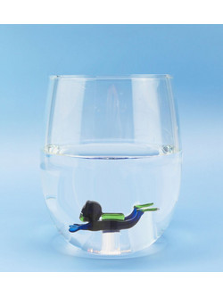 Winkee Ποτήρι Ουίσκι Γυάλινo Δύτης 600ml 16850