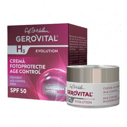 Gerovital H3 Evolution Age Control Cream SPF50 50ml