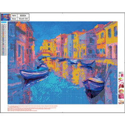 Centrum Venice Καμβάς Diamond Painting Kit 40x50cm 80904