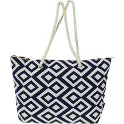 Seagull Υφασμάτινη Τσάντα Θαλάσσης Ώμου Navy Μπλε 33x53cm SUN200