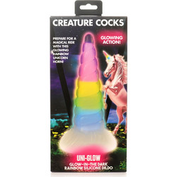 Creature Cocks Uni Glow Πρωκτική Σφήνα 20cm