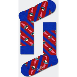 Happy Socks Ufo Ανδρικές Κάλτσες Ψηλές με Σχέδια Royal Blue UFO01-6500