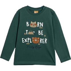 Funky Παιδικό T-Shirt Μακρυμάνικο Κυπαρισσί 226-306116