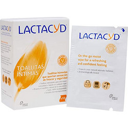 Lactacyd Μαντηλάκια Ευαίσθητης Περιοχής 10τμχ