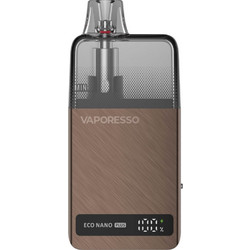 Vaporesso Eco Nano Plus Mocha Brown Ηλεκτρονικό Τσιγάρο Pod Kit 10ml με Ενσωματωμένη Μπαταρία