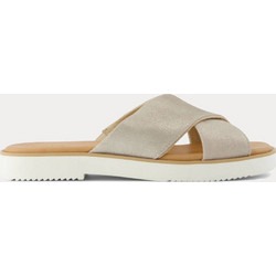 Toms Δερμάτινα Γυναικεία Σανδάλια Ασημί 10021991