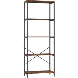 HOMCOM Βιβλιοθήκη 79x35x161cm 836-643V00RB
