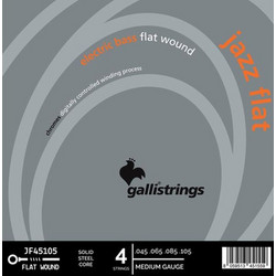 Galli JF45105 Σετ 4 Χορδές Ηλεκτρικού Μπάσου Chrome Medium Tension