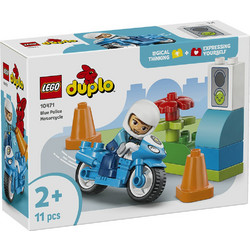 Lego Duplo Blue Police Motorcycle για 2+ Ετών 10471