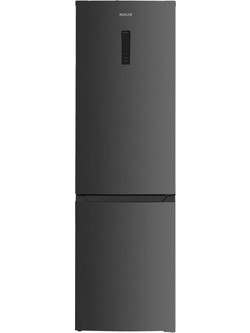 Muhler NFC186IE Ψυγειοκαταψύκτης 293lt No Frost Υ186xΠ60xΒ60cm Inox