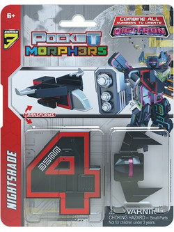 Just Toys Pocket Morphers Series 3 Nightshade No4 Φιγούρα Δράσης για 6+ Ετών