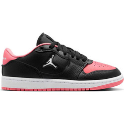 Jordan Court Connect Low Παιδικά Sneakers Μαύρα Φούξια IQ6016-004