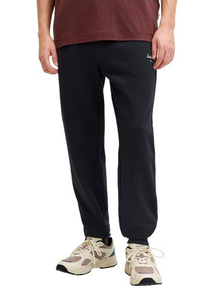 Jack & Jones Ανδρικό Παντελόνι Φόρμας με Λάστιχο Μαύρο 12288641