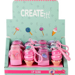 CREATE it! Lip Gloss σε Σχήμα Παγωτού Διάφορα Σχέδια