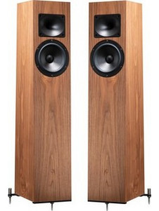 Blumenhofer Tempesta 17 Ζεύγος Ηχείων Hi-Fi Δαπέδου 100W 2 Δρόμων Walnut
