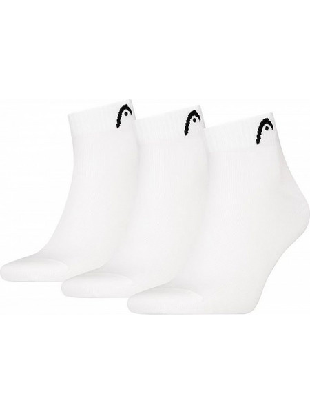 Head Ανδρικές Κάλτσες Κοντές Λευκές 3Pack 701229017
