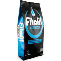 Farma-Chem SA Fitofil Κρυσταλλικό Υδατοδιαλυτό Λίπασμα 20-20-20 25kg