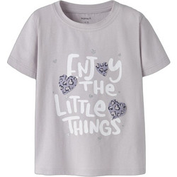 Name It Παιδικό T-Shirt Κοντομάνικο Λιλά 13252747