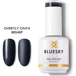 Bluesky 80540P Overtly Onyx Ημιμόνιμο Βερνίκι Νυχιών 15ml