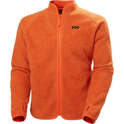 Helly Hansen Ανδρική Ζακέτα Fleece με Φερμουάρ Πορτοκαλί 53536-300