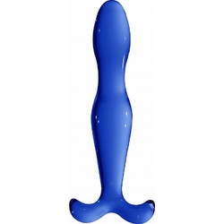Shots Chrystalino Elegance Πρωκτικό Dildo 18cm Μπλε