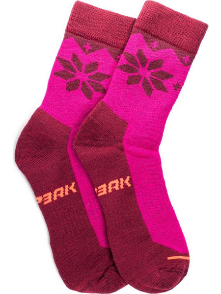 Icepeak Ανδρικές Κάλτσες Ψηλές με Σχέδια Φούξια 58881500I-635