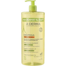 A-Derma Exomega Control Βρεφικό Λάδι Καθαρισμού για Ατοπικό Δέρμα Βρώμη με Αντλία 1000ml