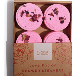 Ancient Wisdom Love Potion Bath Bombs 4x50gr