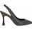 Exe Γόβες Slingback Δερμάτινες με Λεπτό Ψηλό Τακούνι Μαύρες W416J3695-002